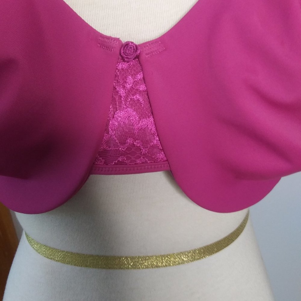 NWT Olga Bra 38D suddenly smooth side shaping - Picture 9 of 16